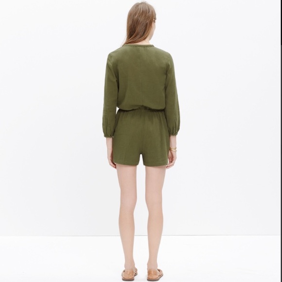 NWOT Madewell Mallorca Cover-up Romper - Picture 4 of 8